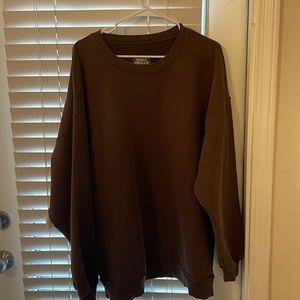 Daily Drills oversized reversible crewneck SOLD OUT ON WEBSITE